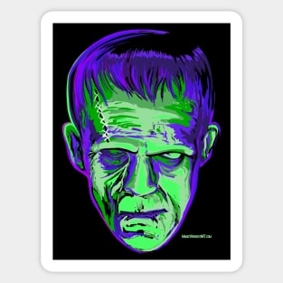 Psychedelic Frankenstein Sticker